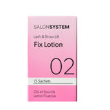 Salon System Lash & Brow Lift Lotion Step 2 Sachets, Pack of 15