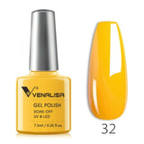VENALISA Professional UV/LED Soak Off Nail Gel Polish Colour -7.5ml