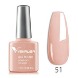 VENALISA Professional UV/LED Soak Off Nail Gel Polish Colour -7.5ml