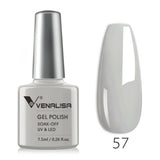 VENALISA Professional UV/LED Soak Off Nail Gel Polish Colour -7.5ml