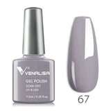 VENALISA Professional UV/LED Soak Off Nail Gel Polish Colour -7.5ml
