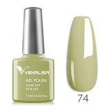 VENALISA Professional UV/LED Soak Off Nail Gel Polish Colour -7.5ml