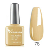 VENALISA Professional UV/LED Soak Off Nail Gel Polish Colour -7.5ml