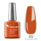 VENALISA Professional UV/LED Soak Off Nail Gel Polish Colour -7.5ml