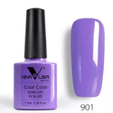 VENALISA Professional UV/LED Soak Off Nail Gel Polish Colour -7.5ml