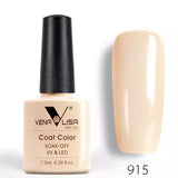 VENALISA Professional UV/LED Soak Off Nail Gel Polish Colour -7.5ml