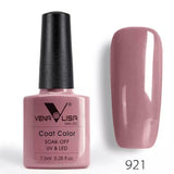 VENALISA Professional UV/LED Soak Off Nail Gel Polish Colour -7.5ml