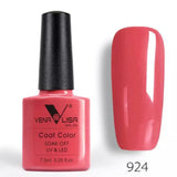 VENALISA Professional UV/LED Soak Off Nail Gel Polish Colour -7.5ml