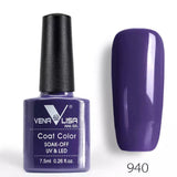 VENALISA Professional UV/LED Soak Off Nail Gel Polish Colour -7.5ml