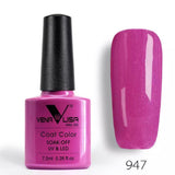 VENALISA Professional UV/LED Soak Off Nail Gel Polish Colour -7.5ml