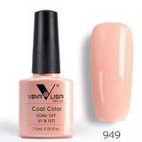 VENALISA Professional UV/LED Soak Off Nail Gel Polish Colour -7.5ml