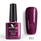 VENALISA Professional UV/LED Soak Off Nail Gel Polish Colour -7.5ml