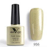 VENALISA Professional UV/LED Soak Off Nail Gel Polish Colour -7.5ml
