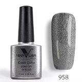 VENALISA Professional UV/LED Soak Off Nail Gel Polish Colour -7.5ml