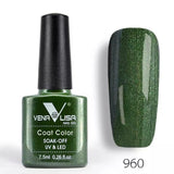 VENALISA Professional UV/LED Soak Off Nail Gel Polish Colour -7.5ml