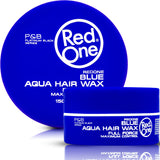 RED ONE Aqua Hair Gel Wax Full Force Maximum Control 150ML - BLUE