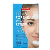 PureDerm Chin and Forehead Pore Strips – Deep Cleansing & Blackhead Remover (6 Strips)
