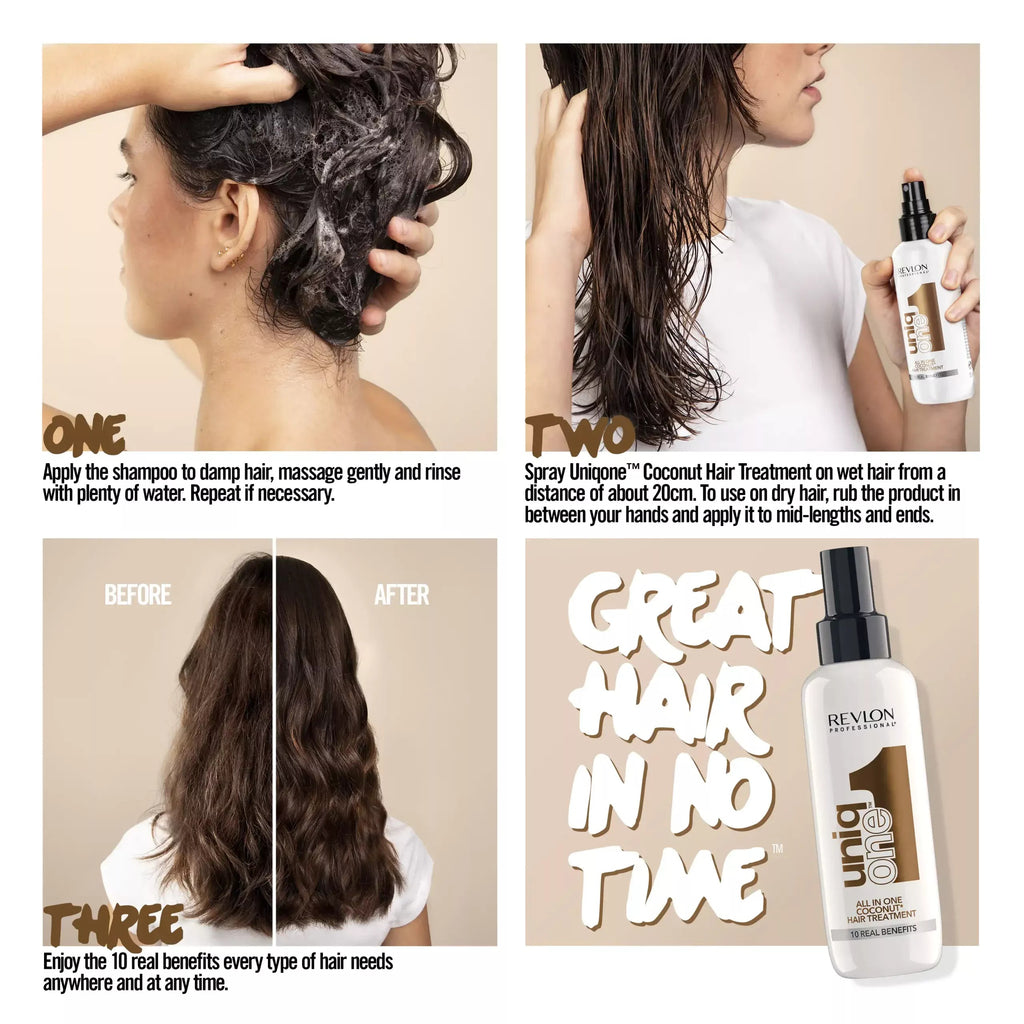 Revlon Uniq 1 All In One Hair Treatment Coconut Fragrance