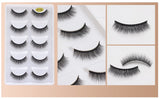 5 Pair 3D Mink False Strip Eyelashes Long Thick Soft Fake Eye Lashes