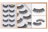 5 Pair 3D Mink False Strip Eyelashes Long Thick Soft Fake Eye Lashes