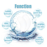 Under Eye Gel Pads For Pro Salon and Individual Eyelash Extension 50 Pairs