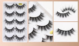5 Pair 3D Mink False Strip Eyelashes Long Thick Soft Fake Eye Lashes