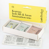 Lash Perfect Korean Lash Lift Trio with Cysteamine Formula