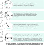 Julienne Brow Tint Kit Sensitive - Light Brown