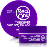 RED ONE AQUA HAIR GEL WAX FULL FORCE MAXIMUM CONTROL 150ML