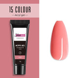 Poly Builder Gel Jelly Crystal Nail Art Glue Quick Extension by Sheroz