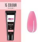 Poly Builder Gel Jelly Crystal Nail Art Glue Quick Extension by Sheroz