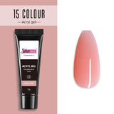 Poly Builder Gel Jelly Crystal Nail Art Glue Quick Extension by Sheroz