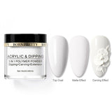 Nail Dip Dipping Powder Natural Dry Nail Art 10ml by Born Pretty