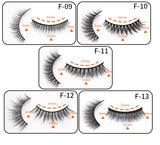 5 Pair 3D Mink False Strip Eyelashes Long Thick Soft Fake Eye Lashes