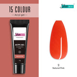 Poly Builder Gel Jelly Crystal Nail Art Glue Quick Extension by Sheroz