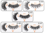 5 Pair 3D Mink False Strip Eyelashes Long Thick Soft Fake Eye Lashes