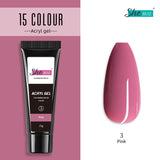 Poly Builder Gel Jelly Crystal Nail Art Glue Quick Extension by Sheroz