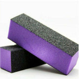 Nail Buffer Acrylic Sanding Block Files PURPLE 60/100 Grit