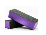 Nail Buffer Acrylic Sanding Block Files PURPLE 60/100 Grit