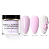 Nail Dip Dipping Powder Natural Dry Nail Art 10ml by Born Pretty