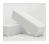Nail Buffer Acrylic Sanding Block Files White - For Salon Art