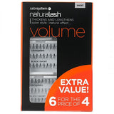SHORT Individual Eyelashes Black 6 for 4 by Salon System