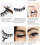 5 Pair 3D Mink False Strip Eyelashes Long Thick Soft Fake Eye Lashes