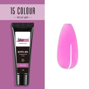 Builder UV Gel For Quick Nail Extension SH08 - Rose Pink