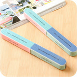 Nail File Buffer Set for Manicure Pedicure Double Sided, 7 Way Shape & Shine PACK OF 5