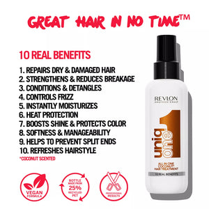 Revlon Uniq 1 All In One Hair Treatment Coconut Fragrance