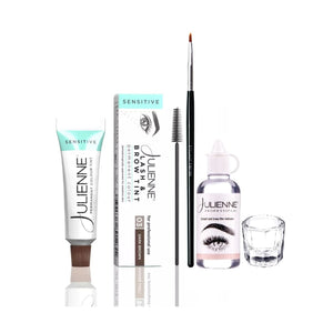 Julienne Sensitive Eyebrow Professional Tint 15ml - Dark Brown KIT