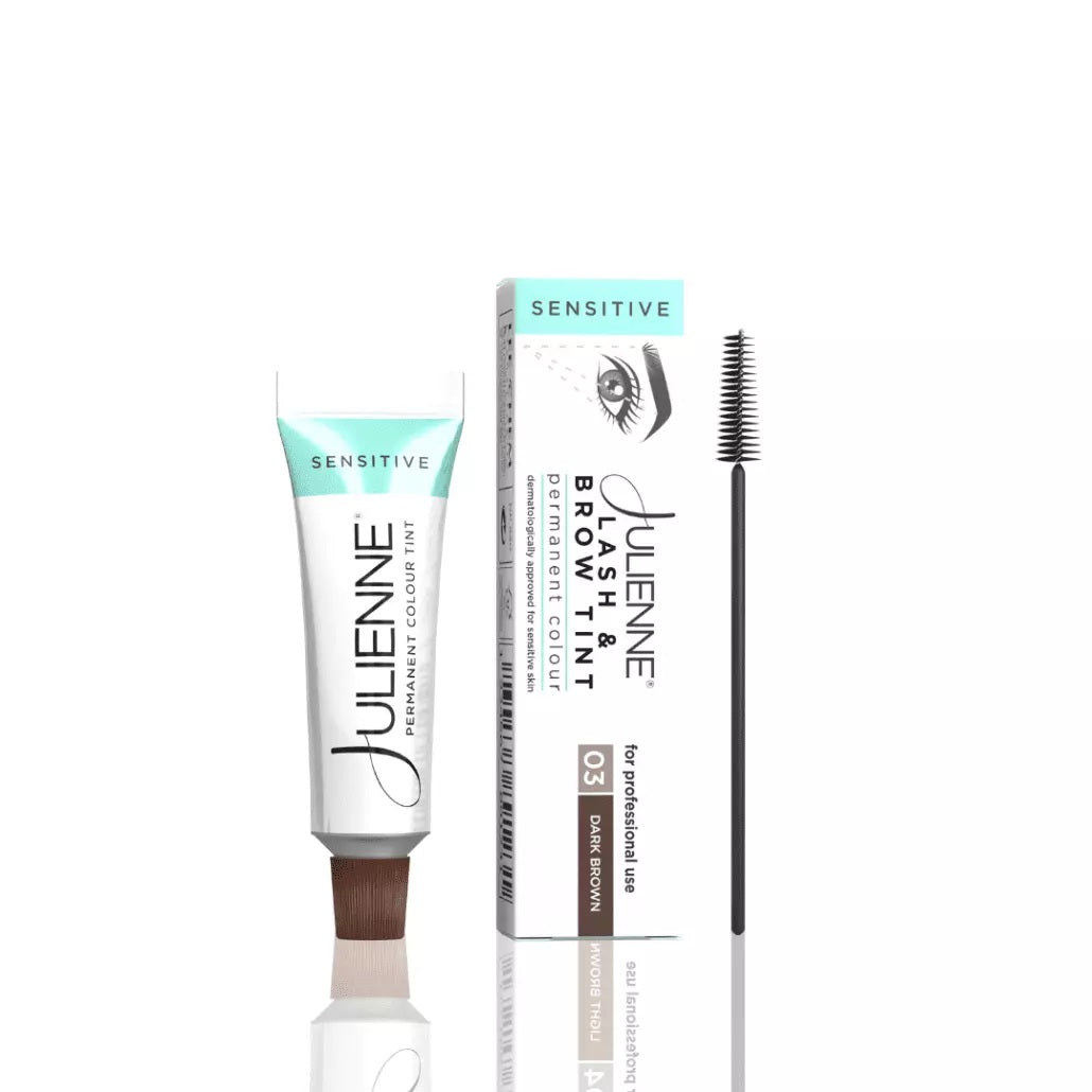Julienne Sensitive Eyebrow Professional Tint 15ml - Dark Brown