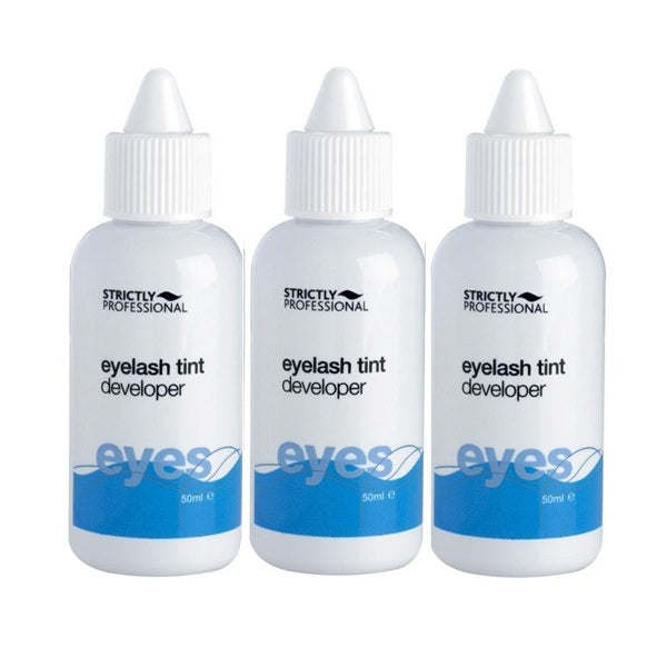 Strictly Professional Eyelash Tint Peroxide Developer 50ml PACK OF 3