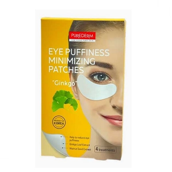 PureDerm Eye Puffiness Minimizing Patches – (4 Treatments)